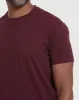 Mahogany Short Sleeve Crew Neck Tee sold by True Classic