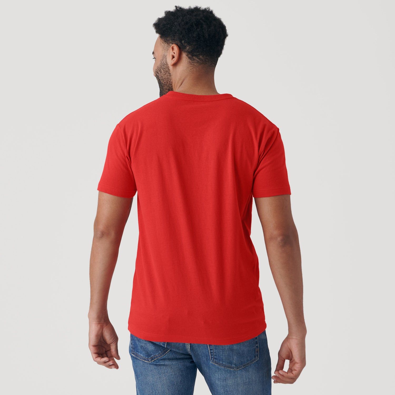 True Red V-Neck T-Shirt sold by True Classic product image thumbnail 3