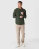 Olive Long Sleeve Ripstop Commuter Shirt sold by True Classic