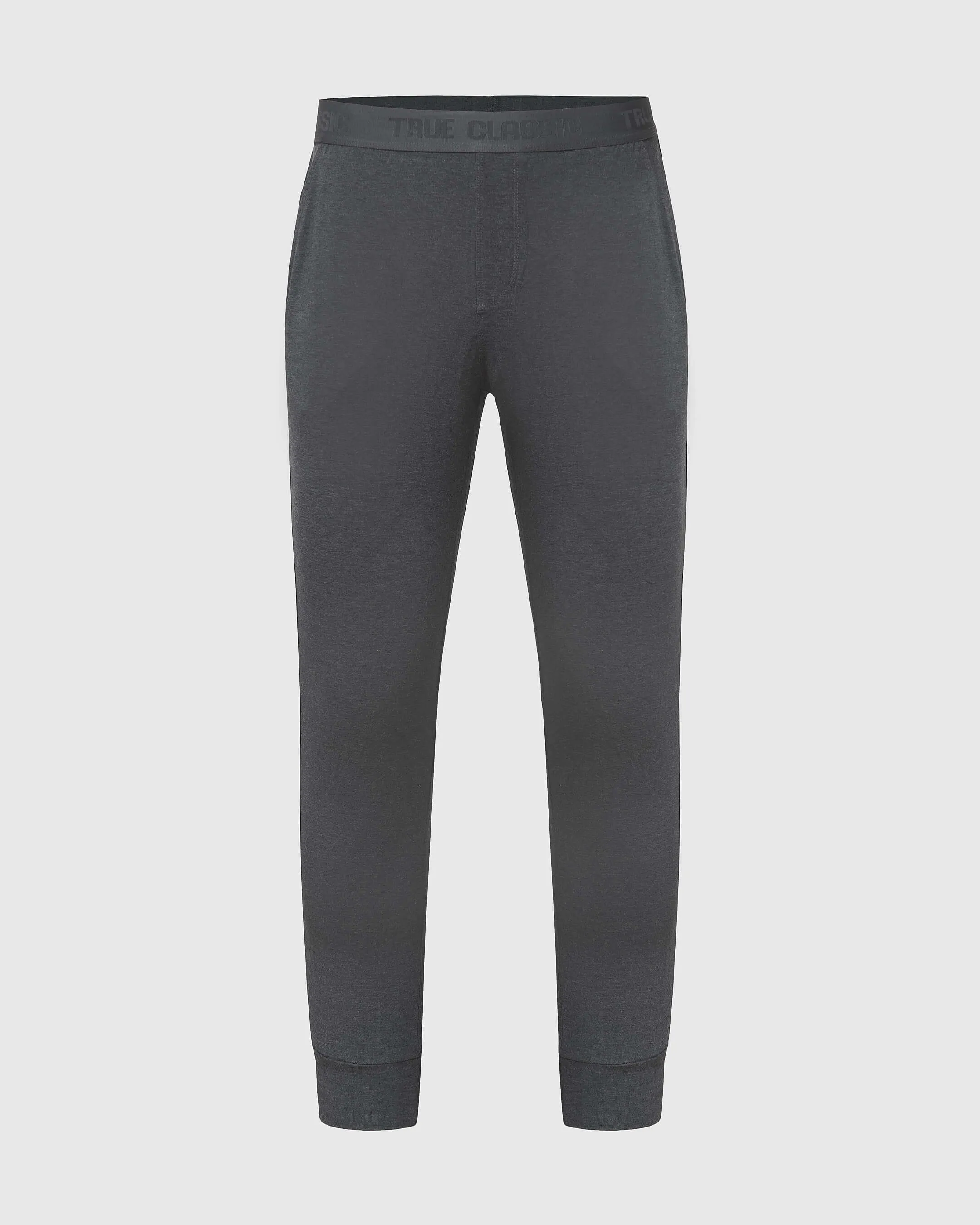 Charcoal Heather Gray Loungewear Jogger sold by True Classic product image thumbnail 2