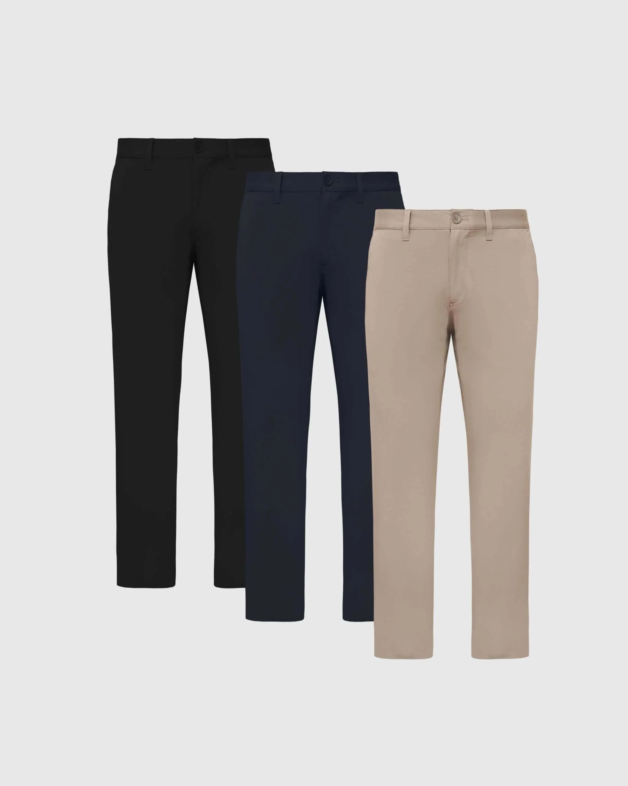 Core Color Straight Twill Chino Pant 3-Pack sold by True Classic