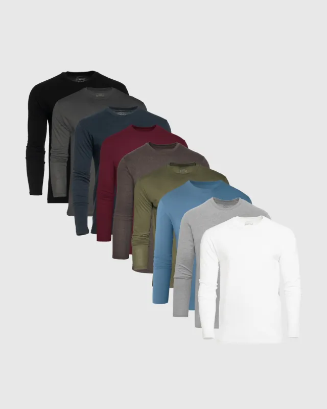 Spectrum Long Sleeve Crew 9-Pack sold by True Classic