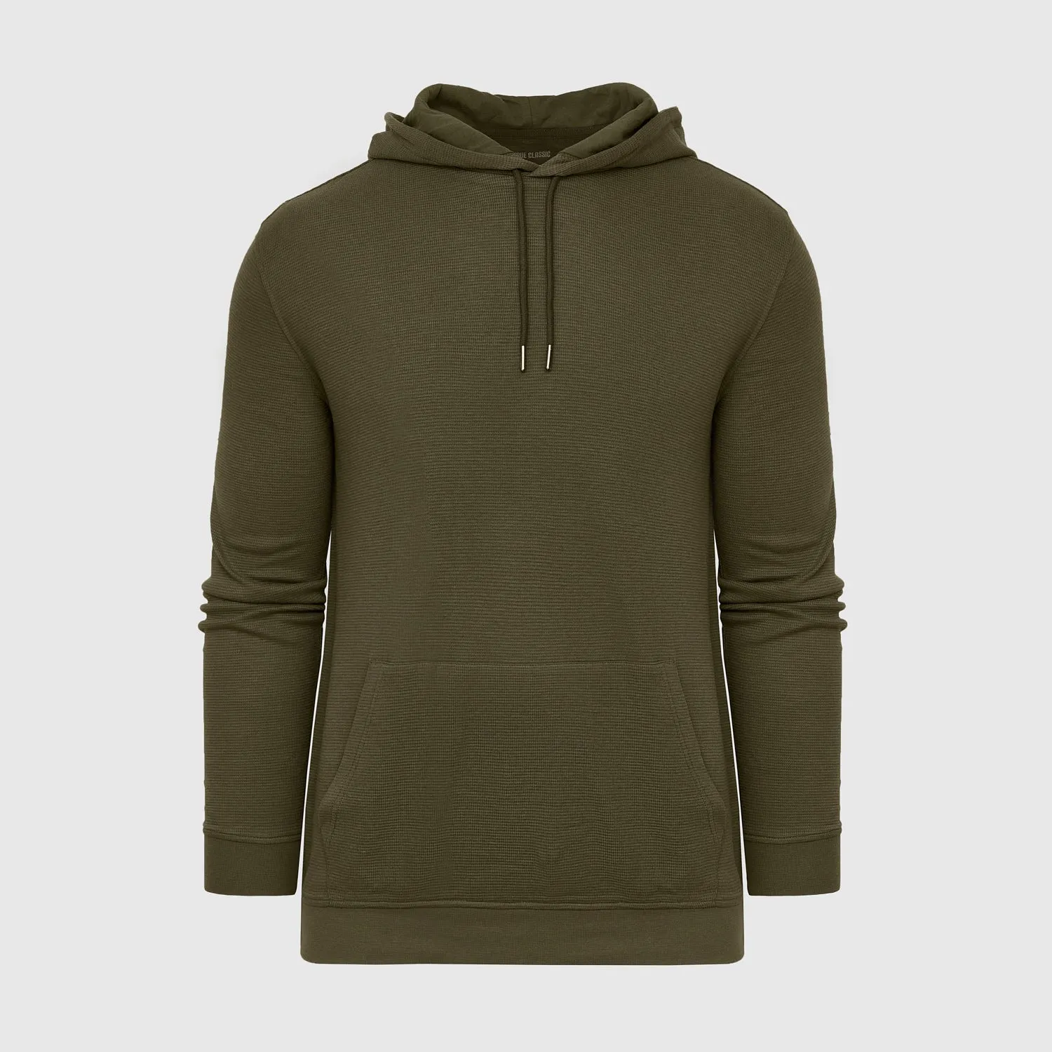 Military Green Waffle Hoodie sold by True Classic product image thumbnail 2