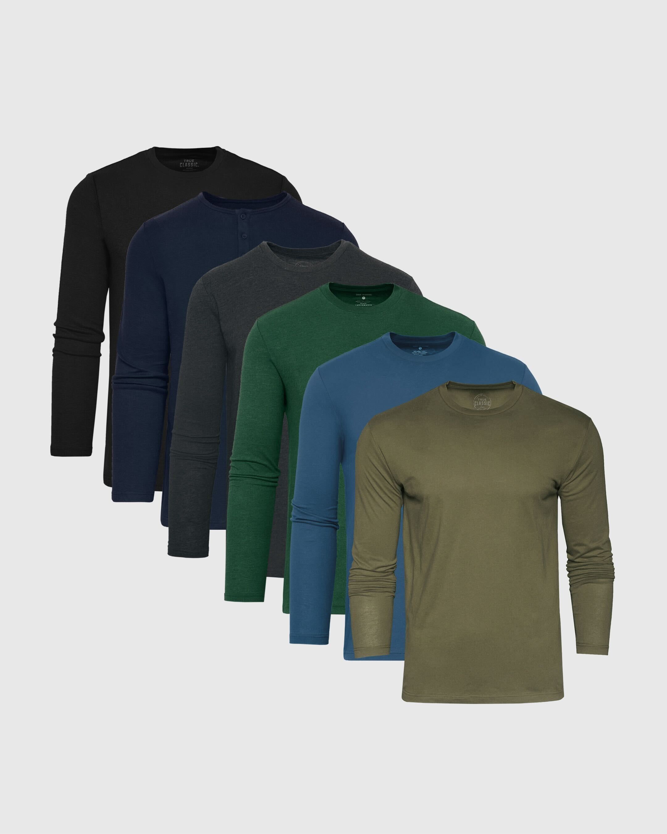 2nd Winter Long Sleeve 6-Pack sold by True Classic