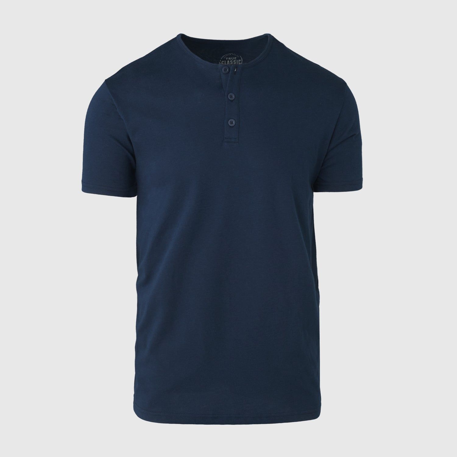 Navy Short Sleeve Henley sold by True Classic product image thumbnail 2