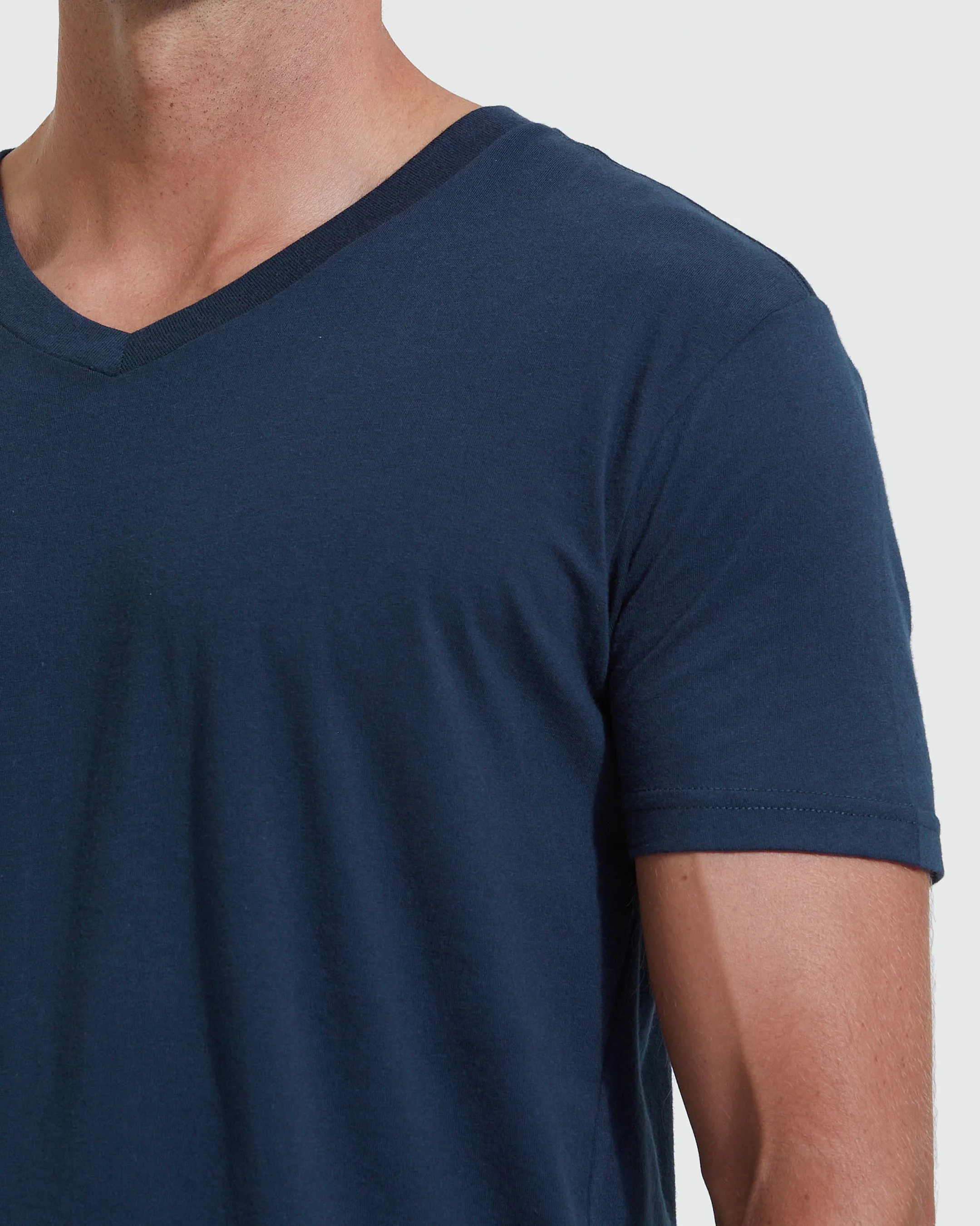 Navy Classic V-Neck sold by True Classic product image thumbnail 5