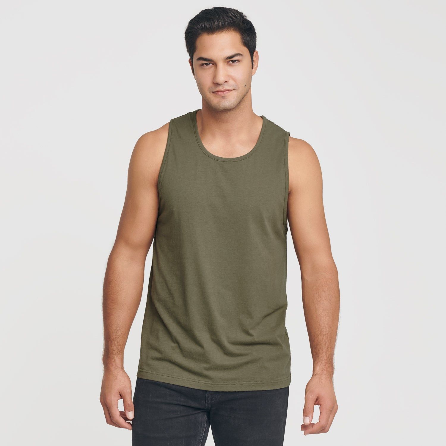 Military Green Tank Top sold by True Classic