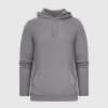 Heather Gray Waffle Hoodie sold by True Classic