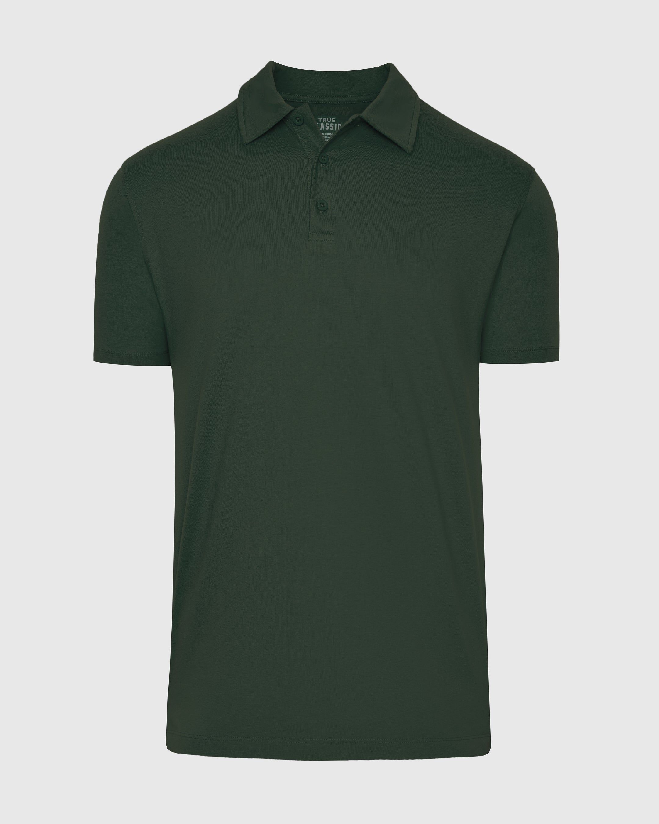 Dark Olive Polo sold by True Classic product image thumbnail 2