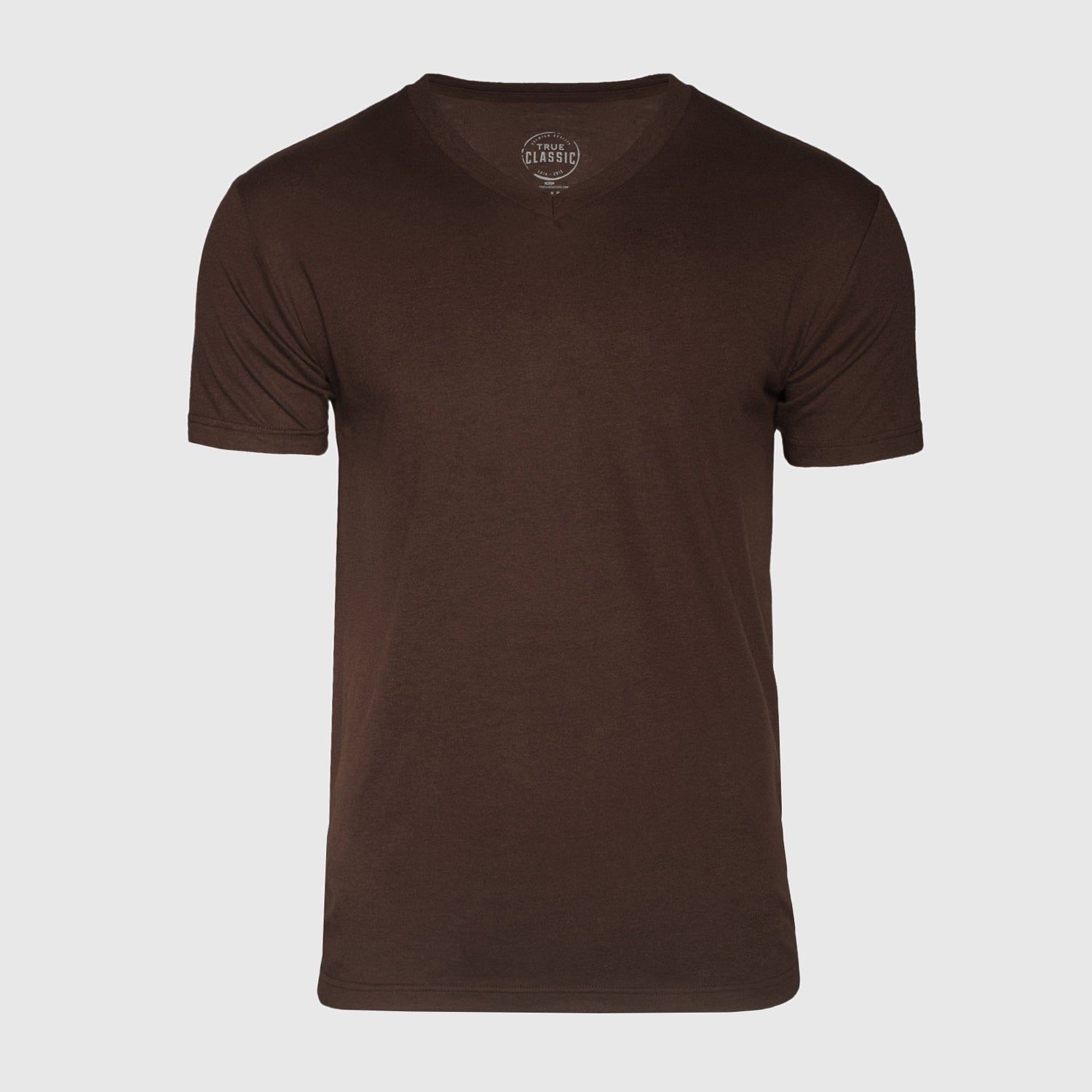 Coffee V-Neck T-Shirt sold by True Classic product image thumbnail 2