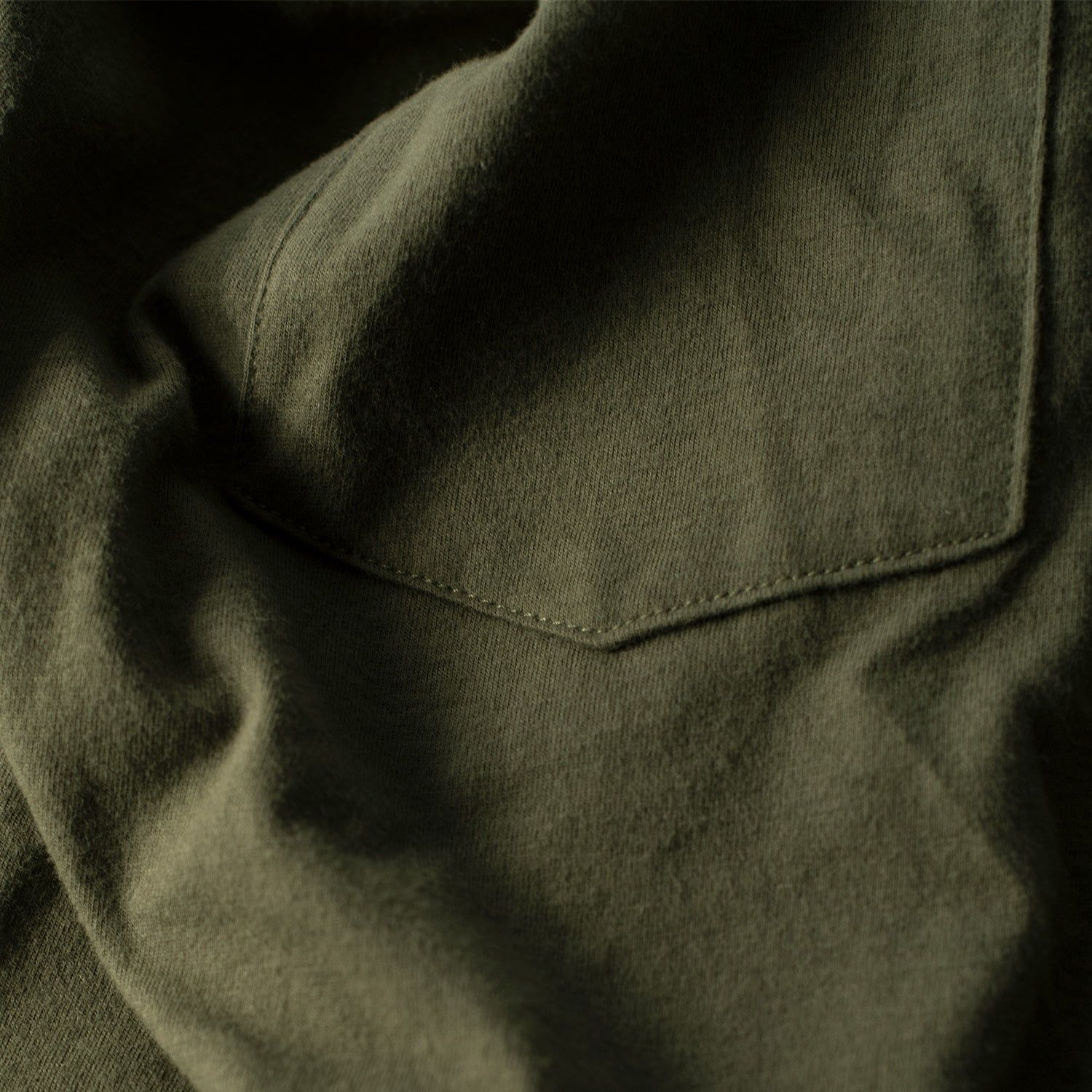 Military Green Pocket Crew Tee sold by True Classic product image thumbnail 5