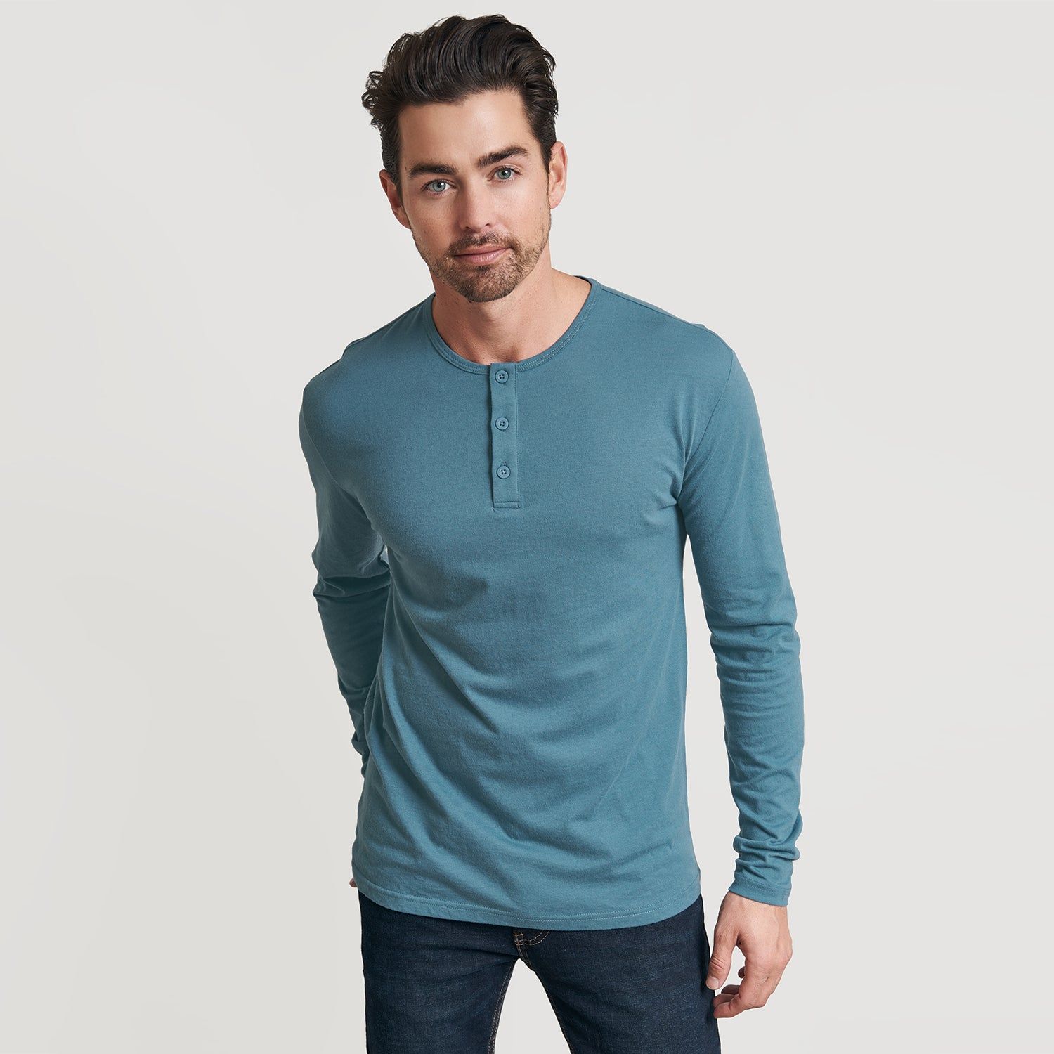 Bluestone Long Sleeve Henley sold by True Classic
