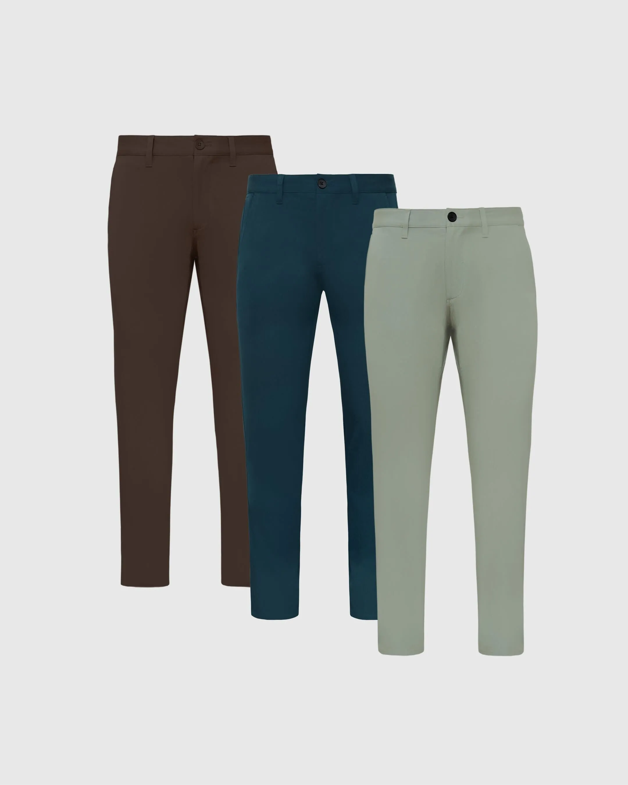 Seasonal Hues Slim Twill Chino Pant 3-Pack sold by True Classic