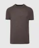 Heather Dark Oak Short Sleeve Crew Neck Tee sold by True Classic