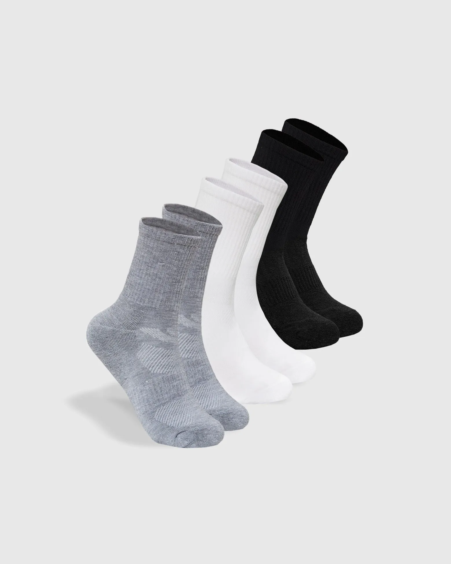 Combo Half Crew Socks 3-Pack sold by True Classic