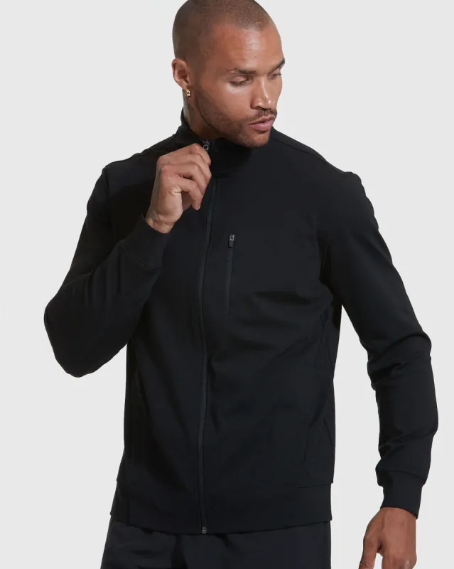 Black Active Jacket sold by True Classic