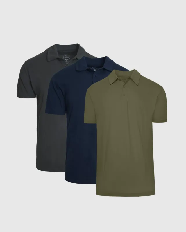 The Polo Color 3-Pack sold by True Classic
