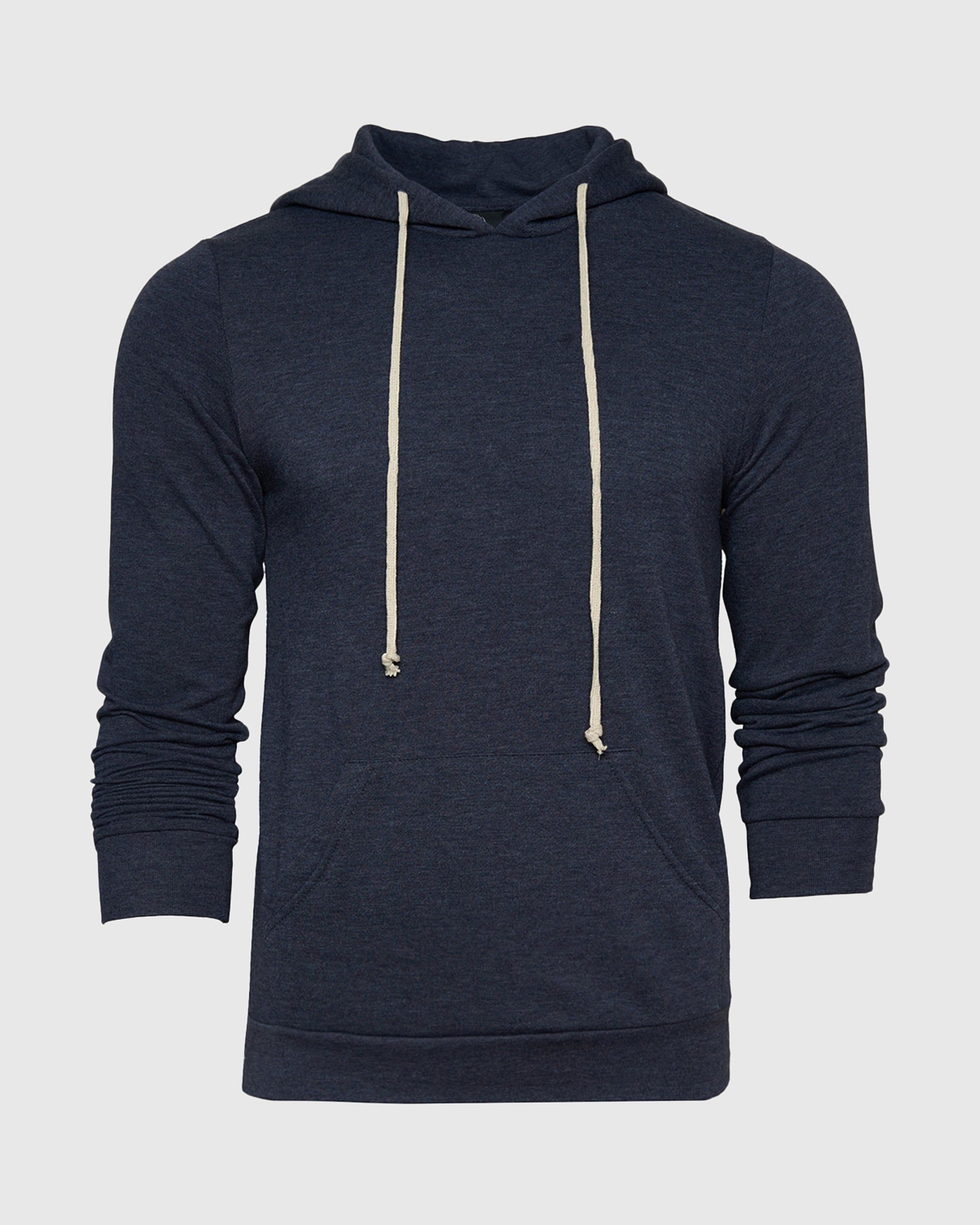 Navy Pullover Fleece Hoodie sold by True Classic product image thumbnail 2