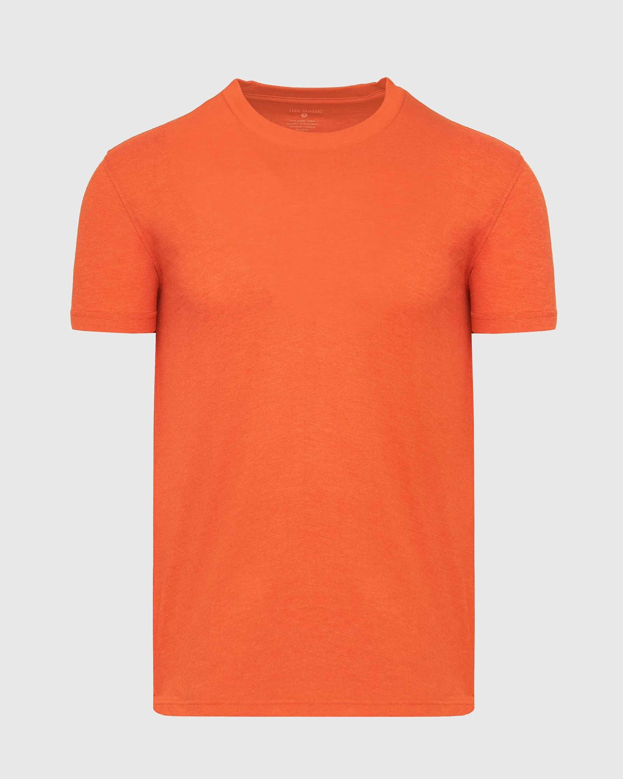 Burnt Orange Heather Classic Crew Neck sold by True Classic product image thumbnail 2