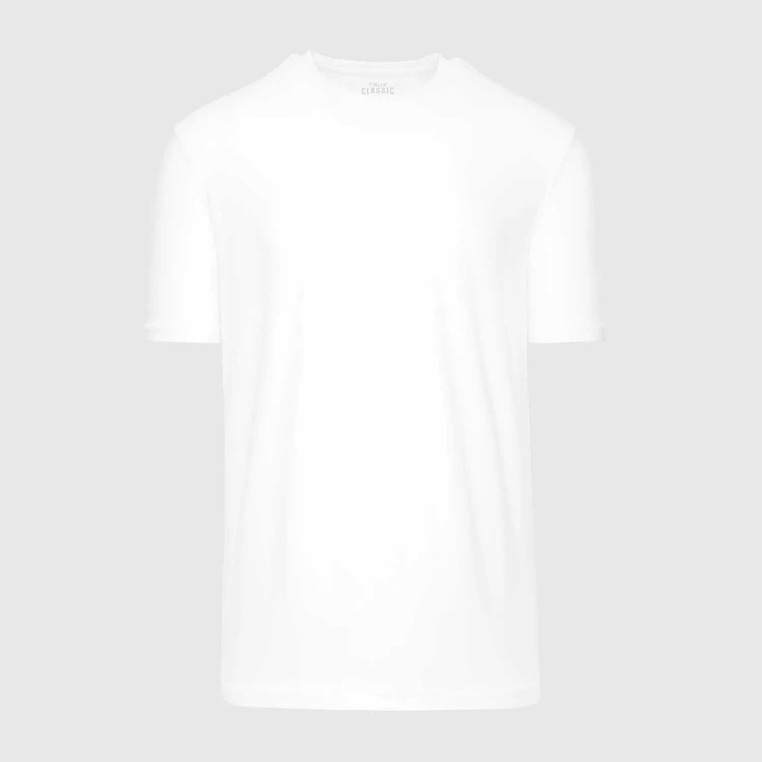 White Active Crew Neck Tee sold by True Classic product image thumbnail 2