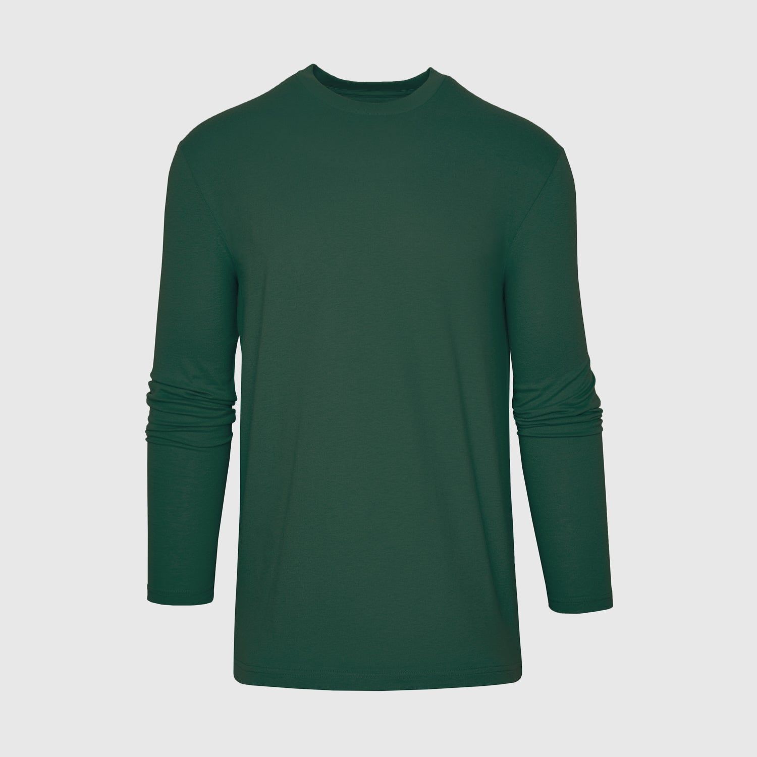 Hunter Green Long Sleeve Crew Neck sold by True Classic product image thumbnail 2