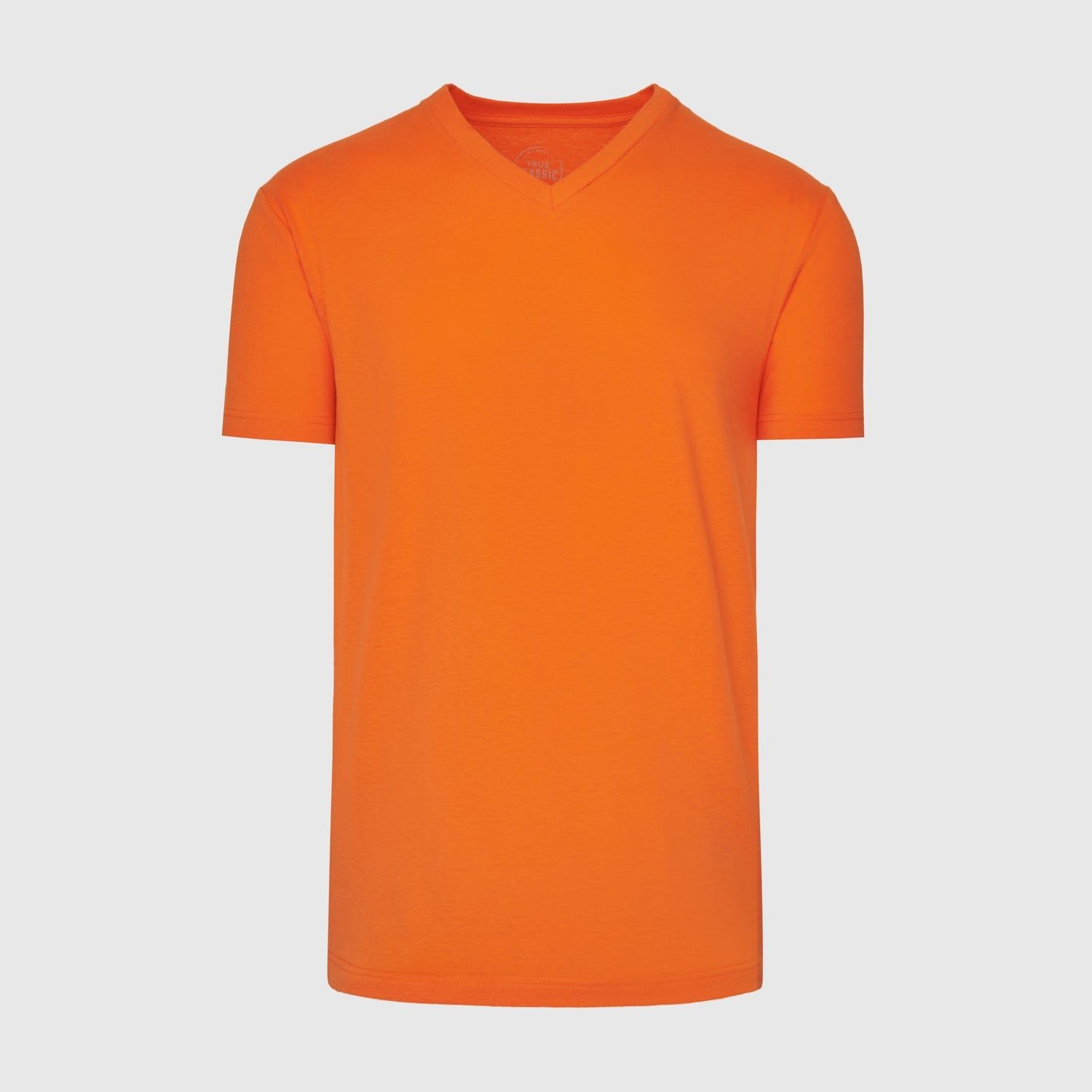 Orange V-Neck T-Shirt sold by True Classic product image thumbnail 2