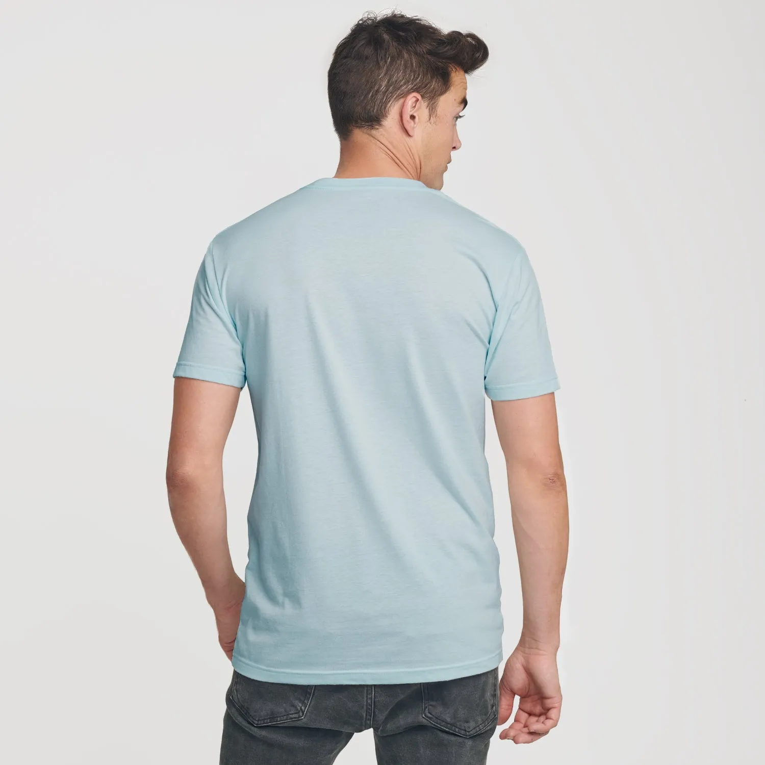 Light Blue Classic V-Neck sold by True Classic product image thumbnail 3