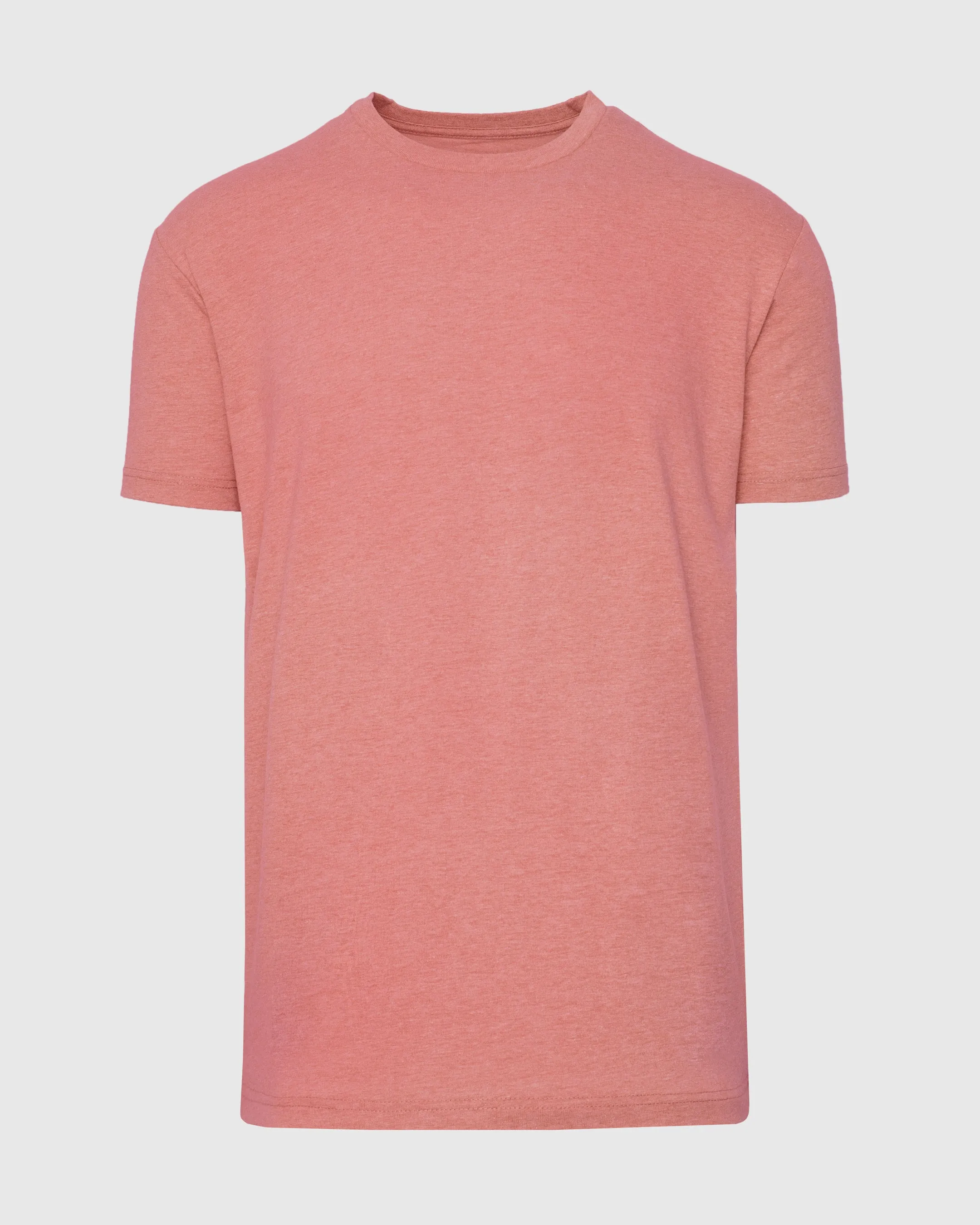 Heather Cayenne Classic Short Sleeve Crew Neck T-Shirt sold by True Classic product image thumbnail 2