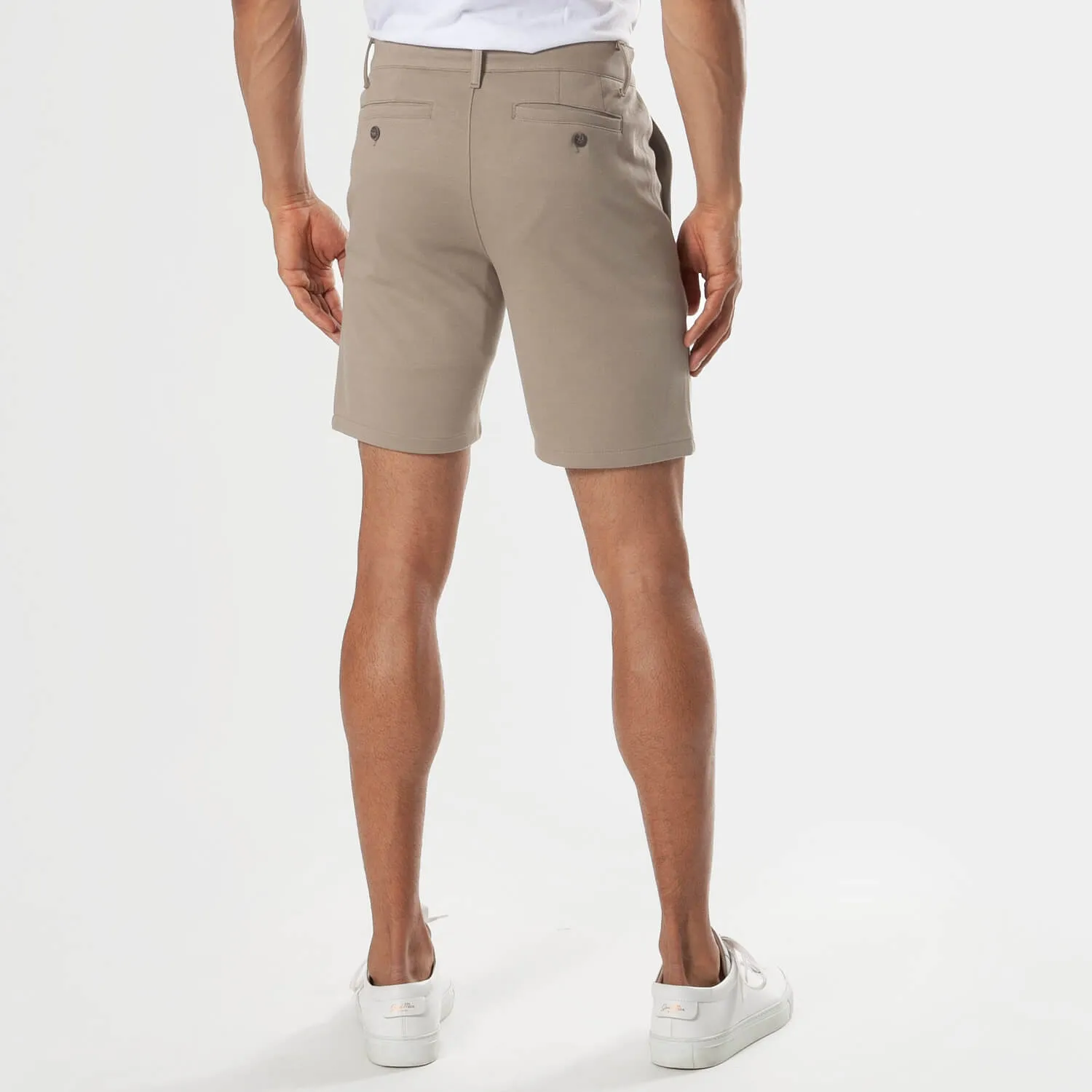 7" Khaki Comfort Knit Chino Shorts sold by True Classic product image thumbnail 3