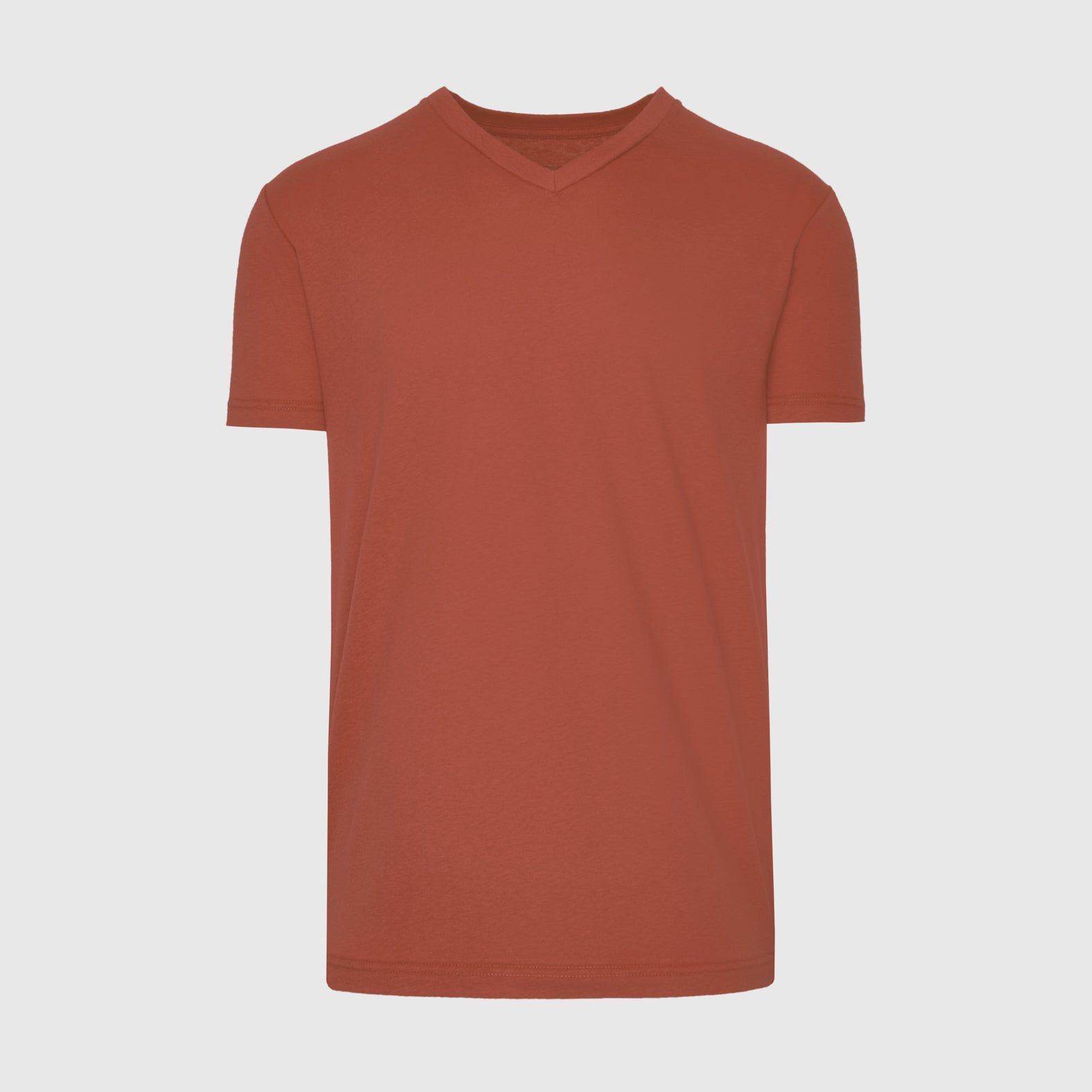 Rust V-Neck Tee sold by True Classic product image thumbnail 2