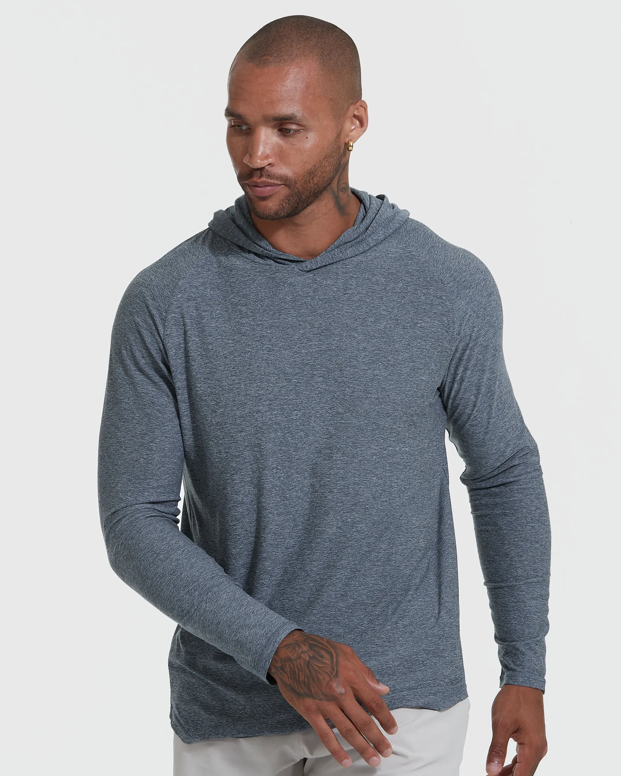 Heather Active Long Sleeve Hoodie 2-Pack sold by True Classic product image thumbnail 2
