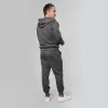 Carbon Fleece Zip Hoodie and Jogger Set sold by True Classic