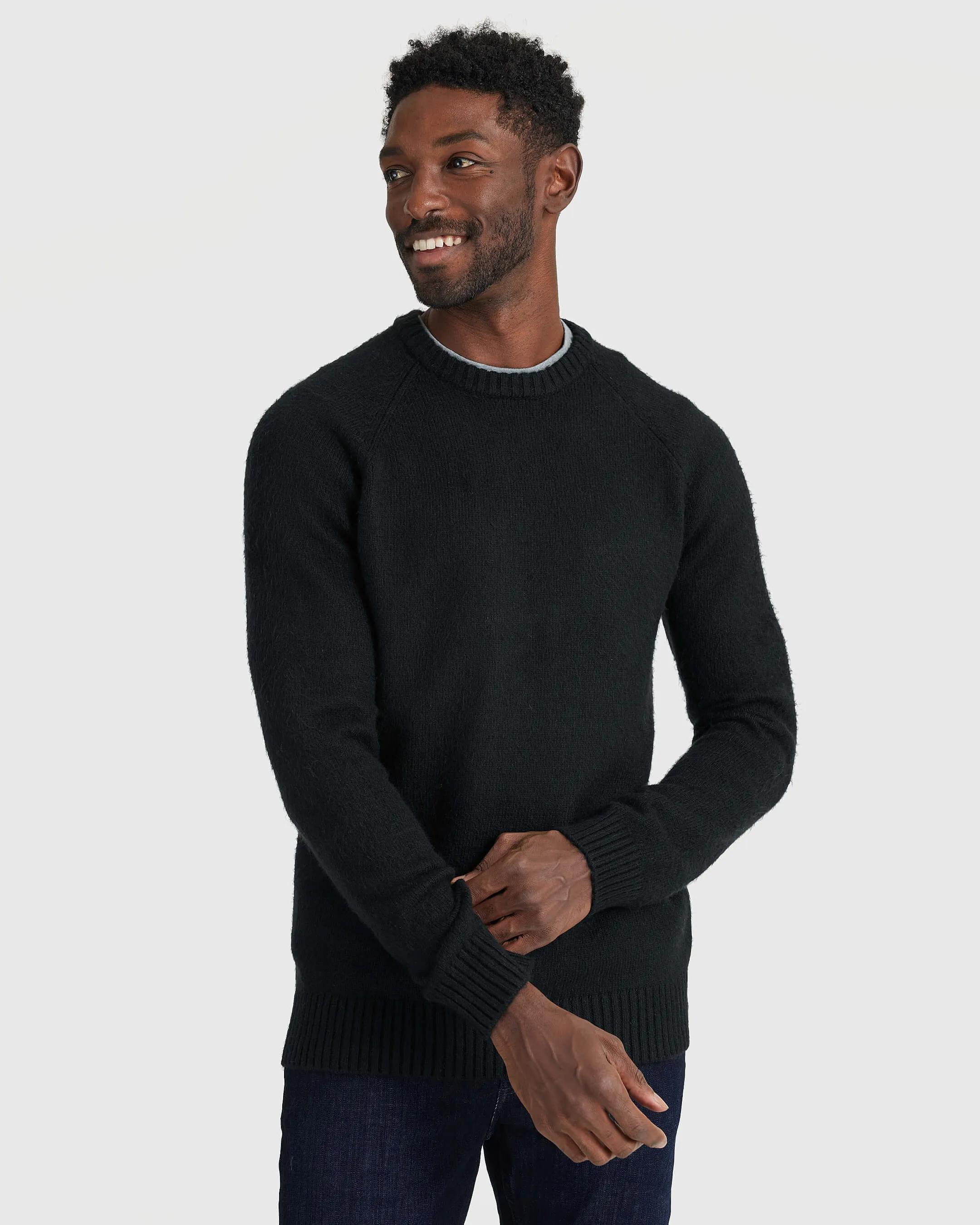 Neutral Crew Neck Sweater 3-Pack sold by True Classic product image thumbnail 4