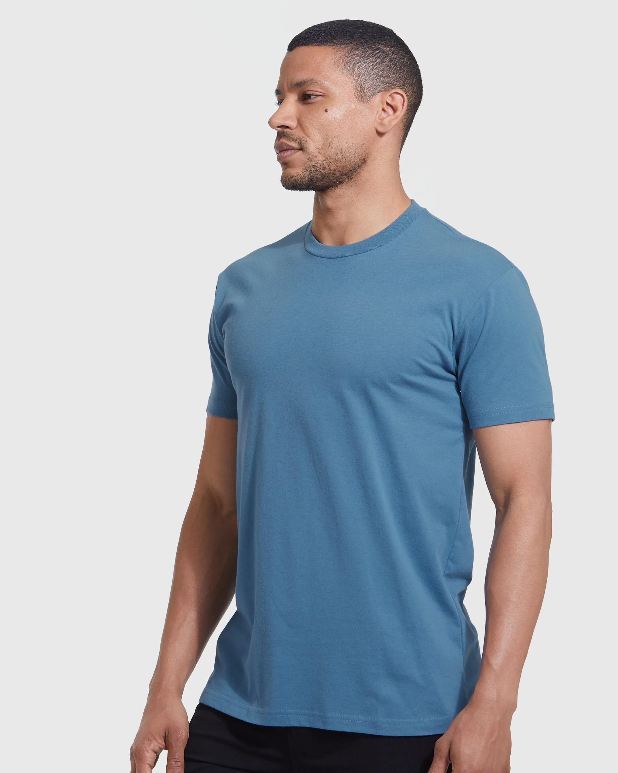 Indigo Classic Crew Neck sold by True Classic product image thumbnail 3