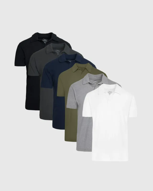 The Staple Classic Polo 6-Pack sold by True Classic