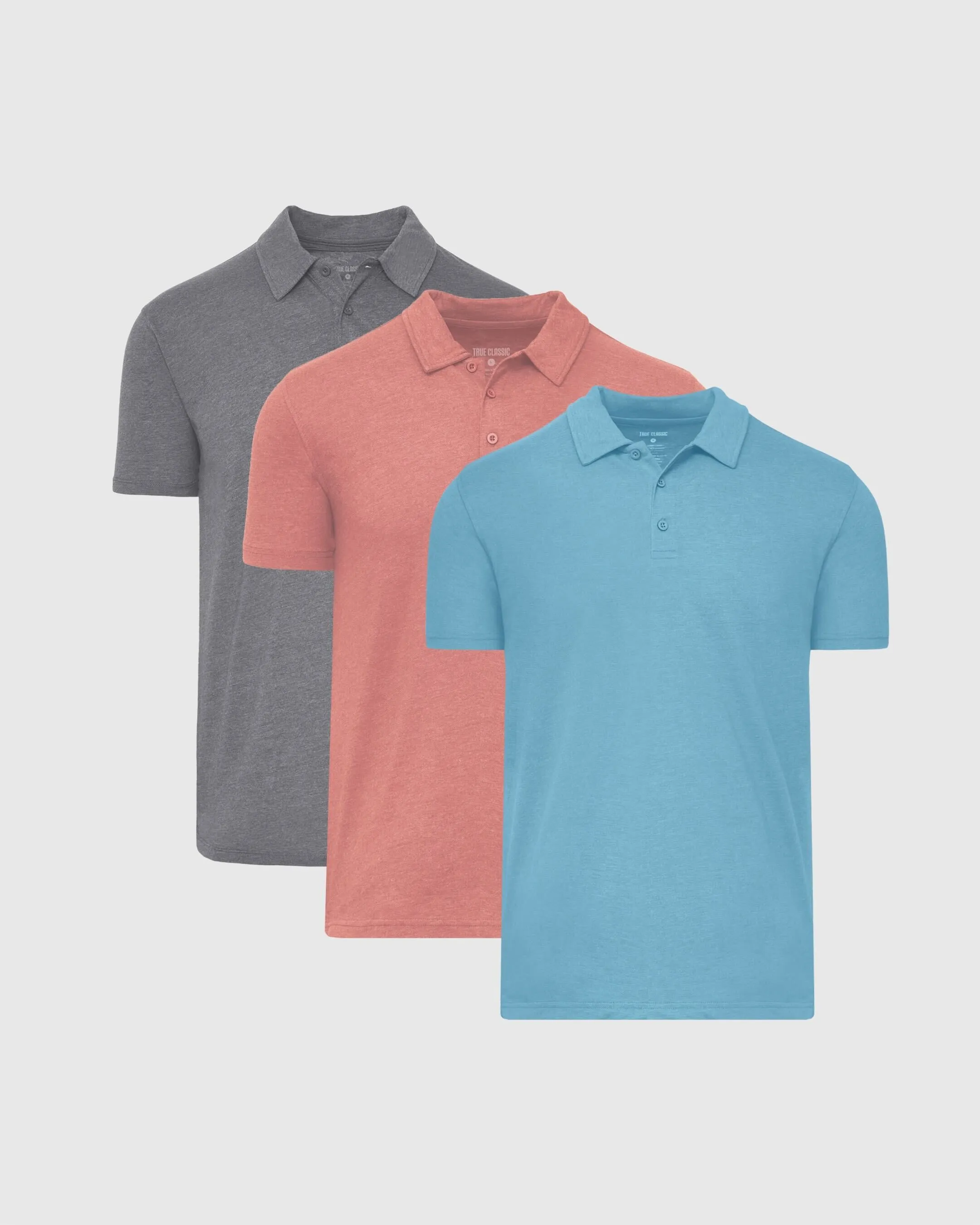 Sunrise Short Sleeve Polo 3-Pack sold by True Classic