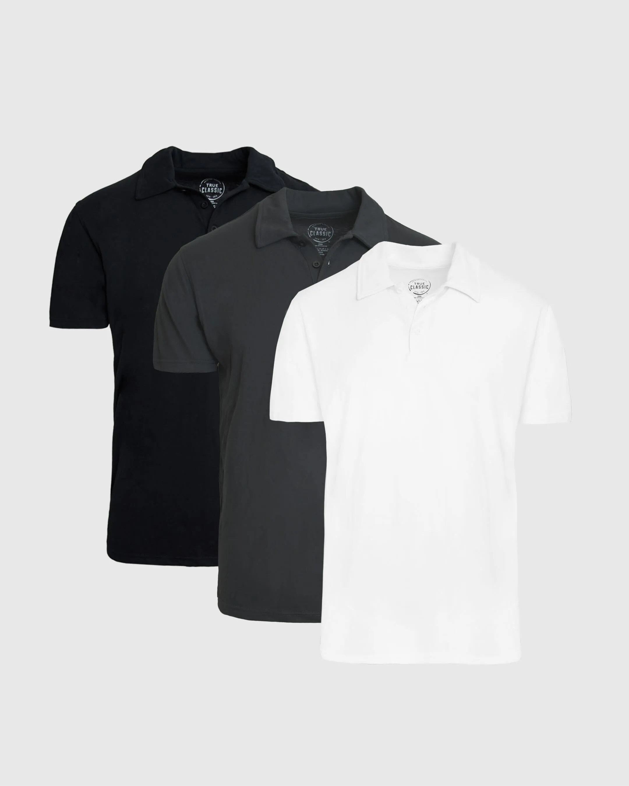 Classic Short Sleeve Polo 3-Pack sold by True Classic