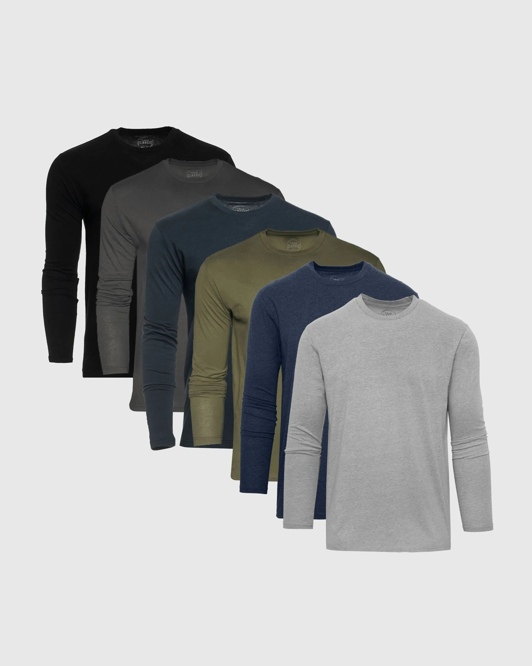 The Long Sleeve Staple 6-Pack sold by True Classic