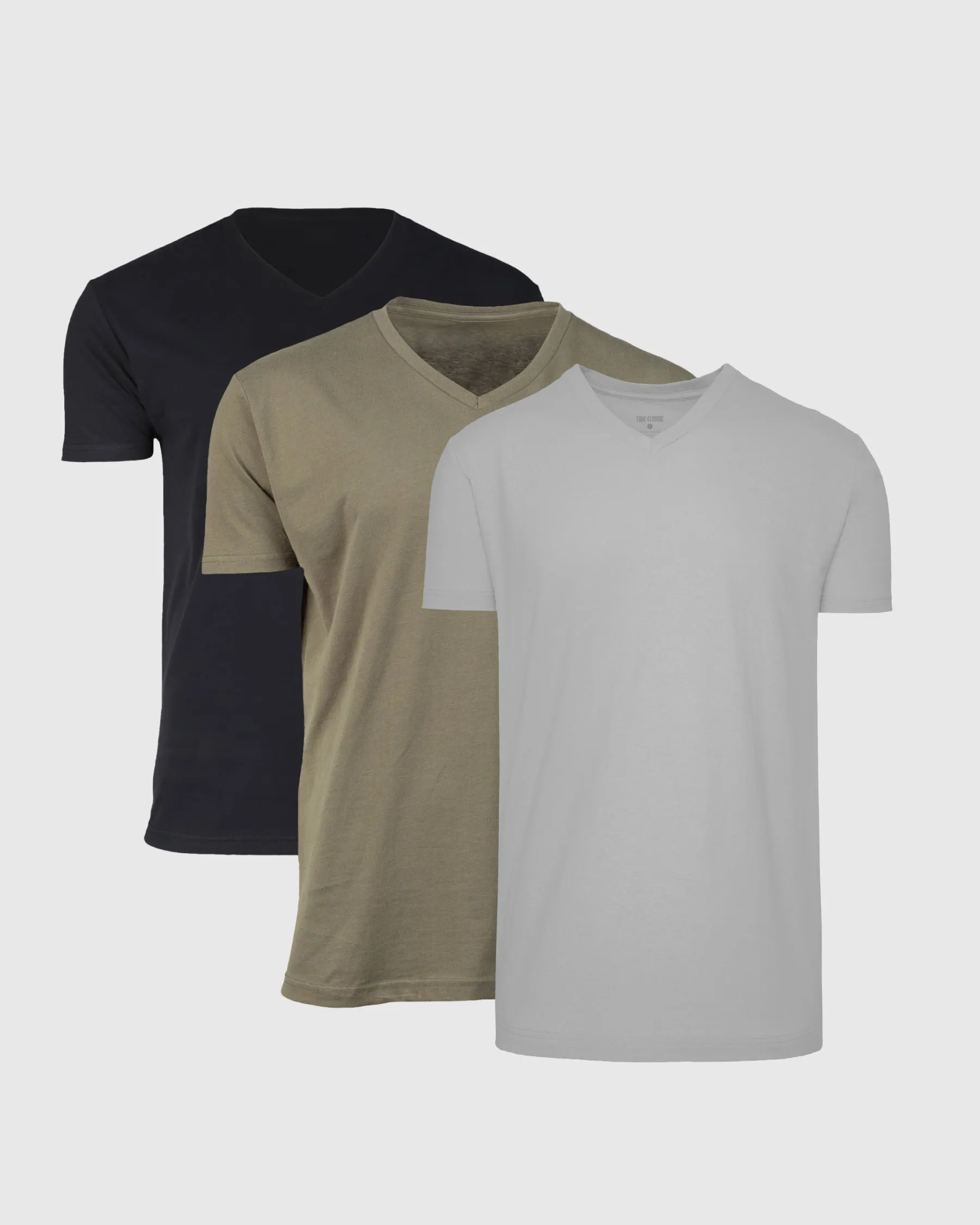 Bold Essentials V-Neck 3 Pack sold by True Classic