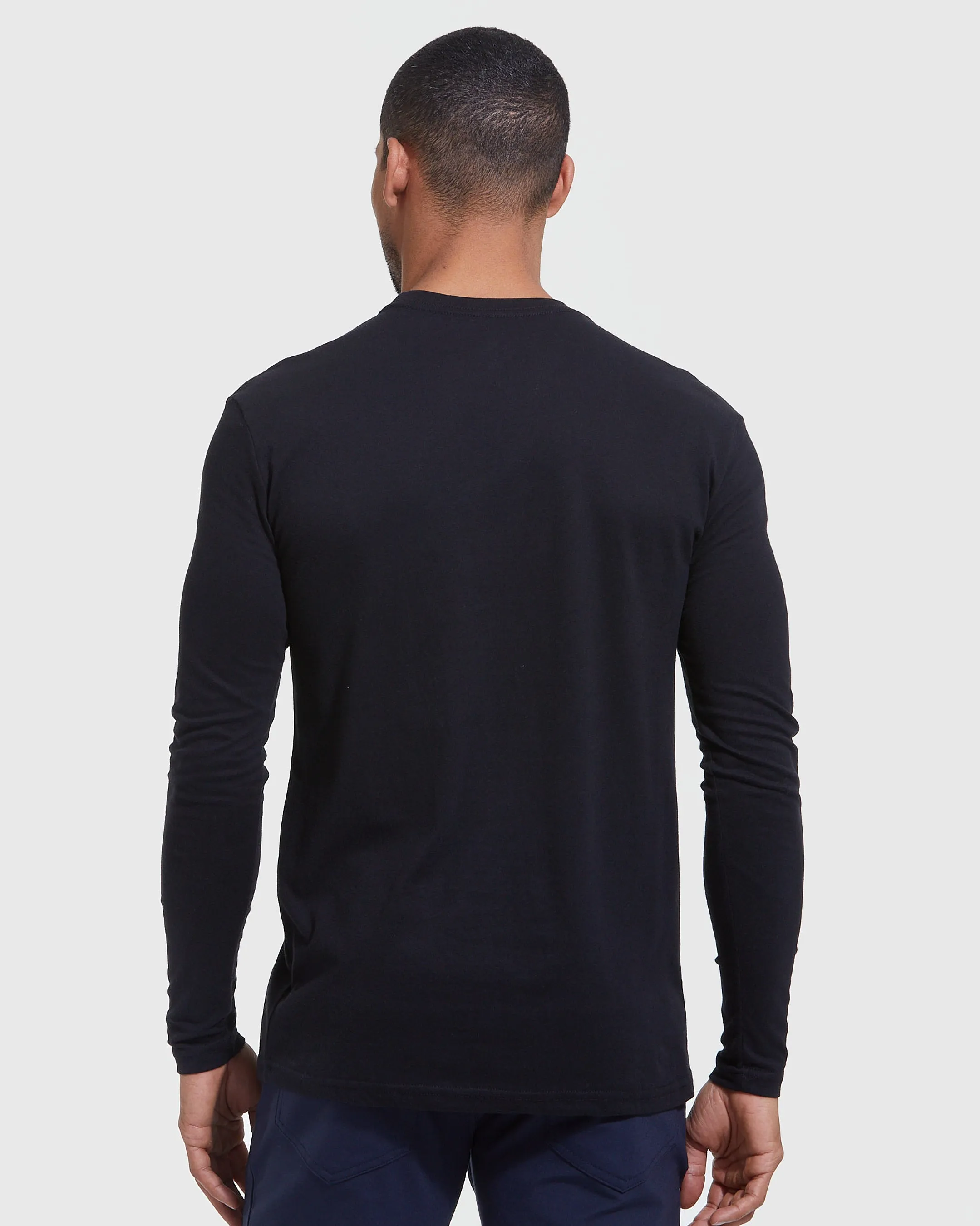 Core Long Sleeve Crew Neck T-Shirt 3-Pack sold by True Classic product image thumbnail 4