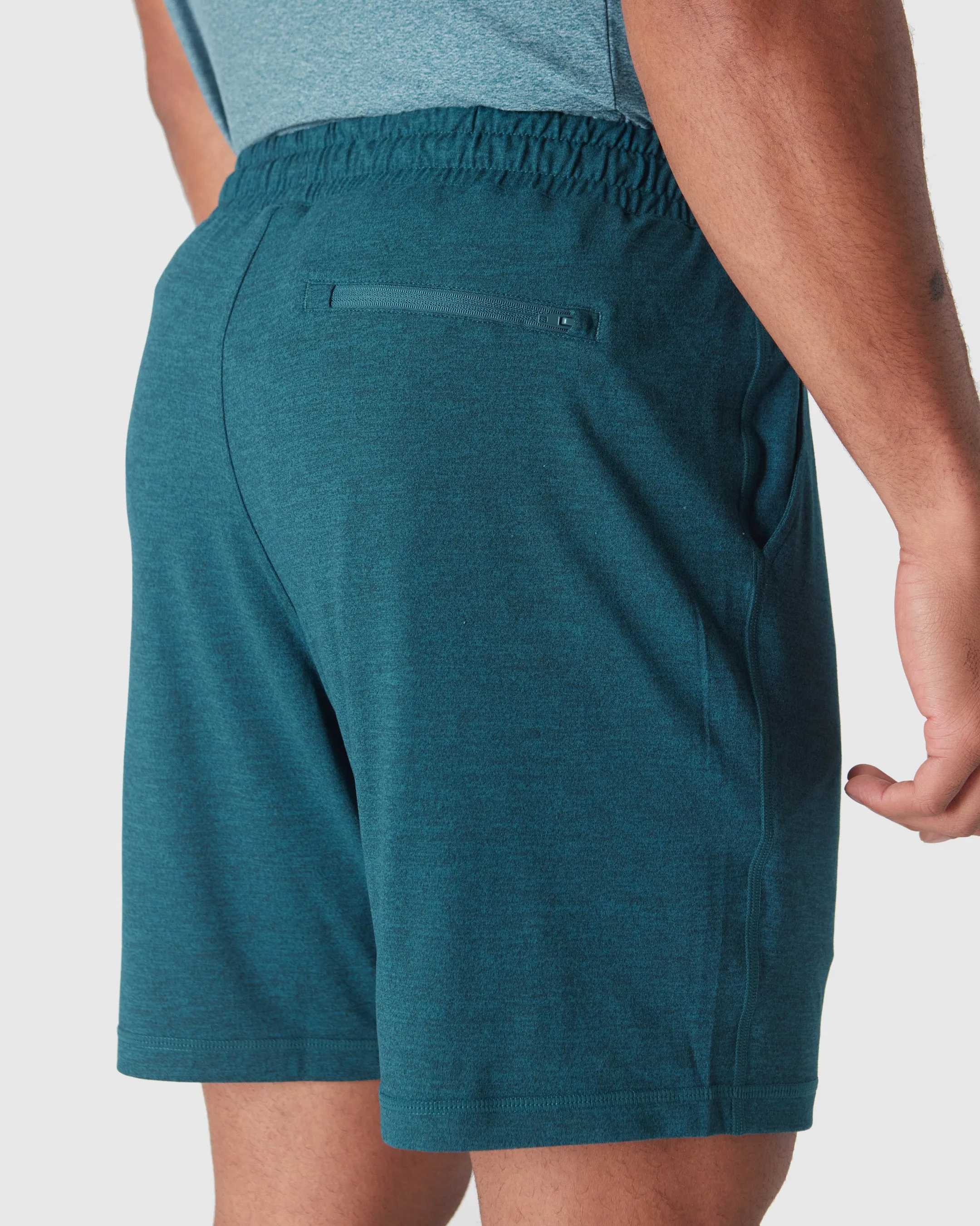 Dark Heather Centurion Active Comfort Shorts sold by True Classic product image thumbnail 5