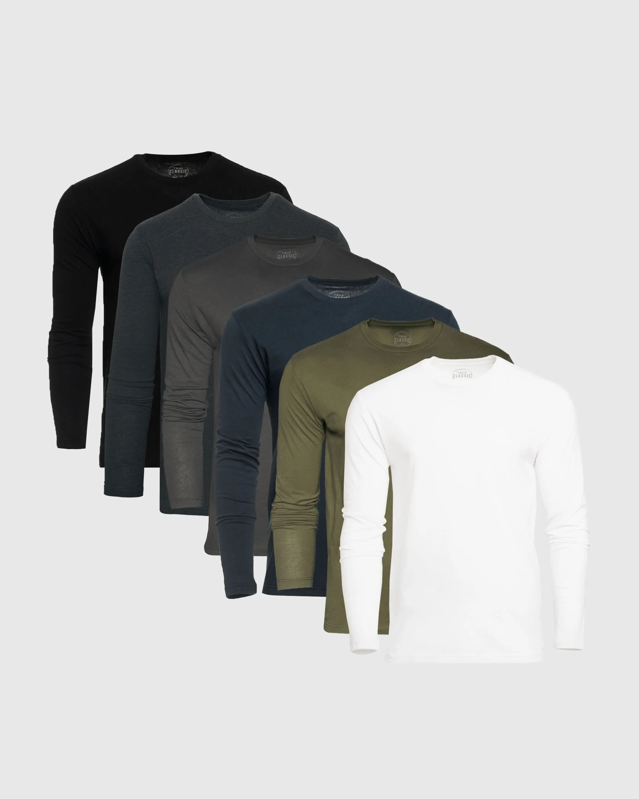 Classic Long Sleeve Crew 6-Pack sold by True Classic