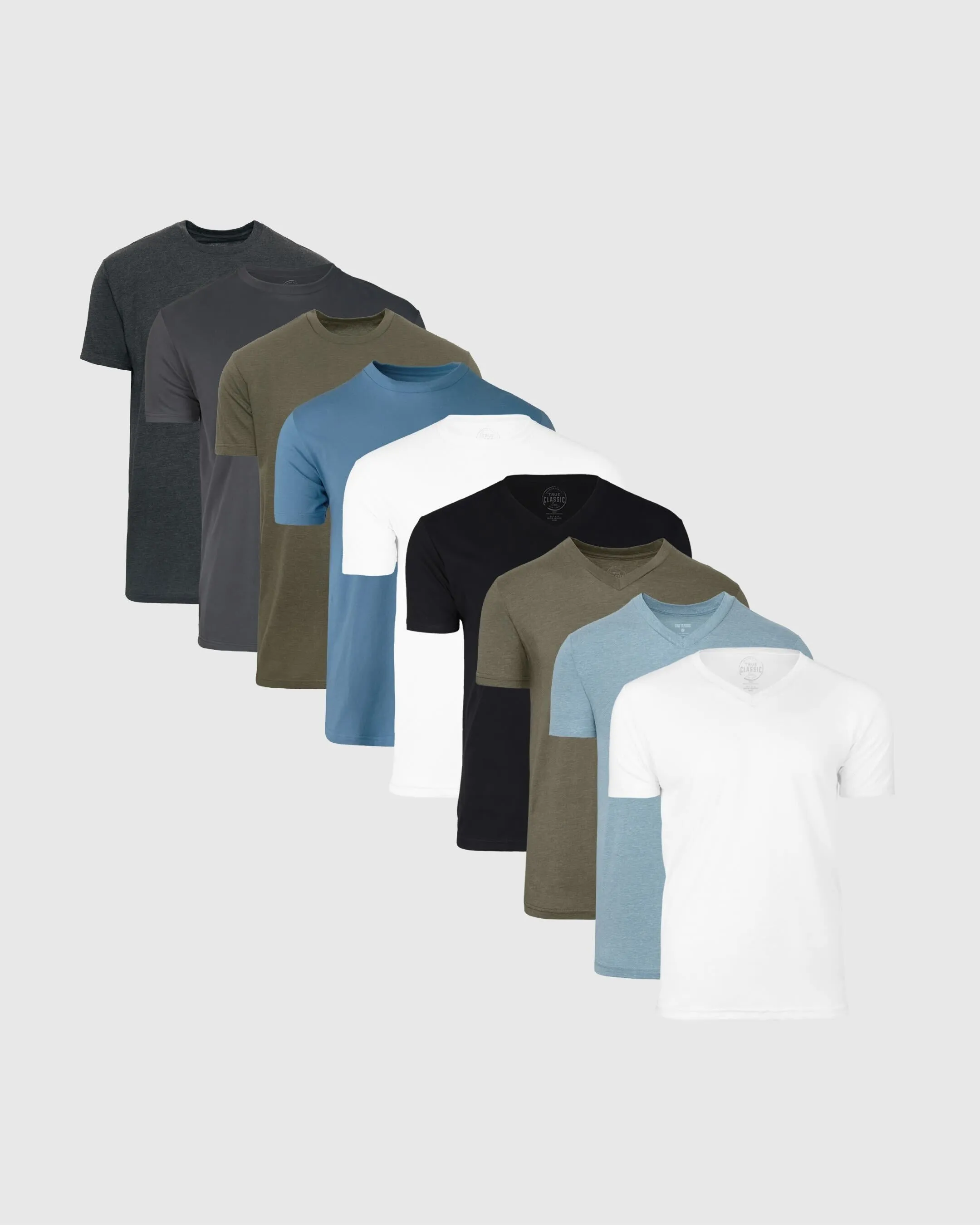 Key Essentials T-Shirt Variety 9-Pack sold by True Classic