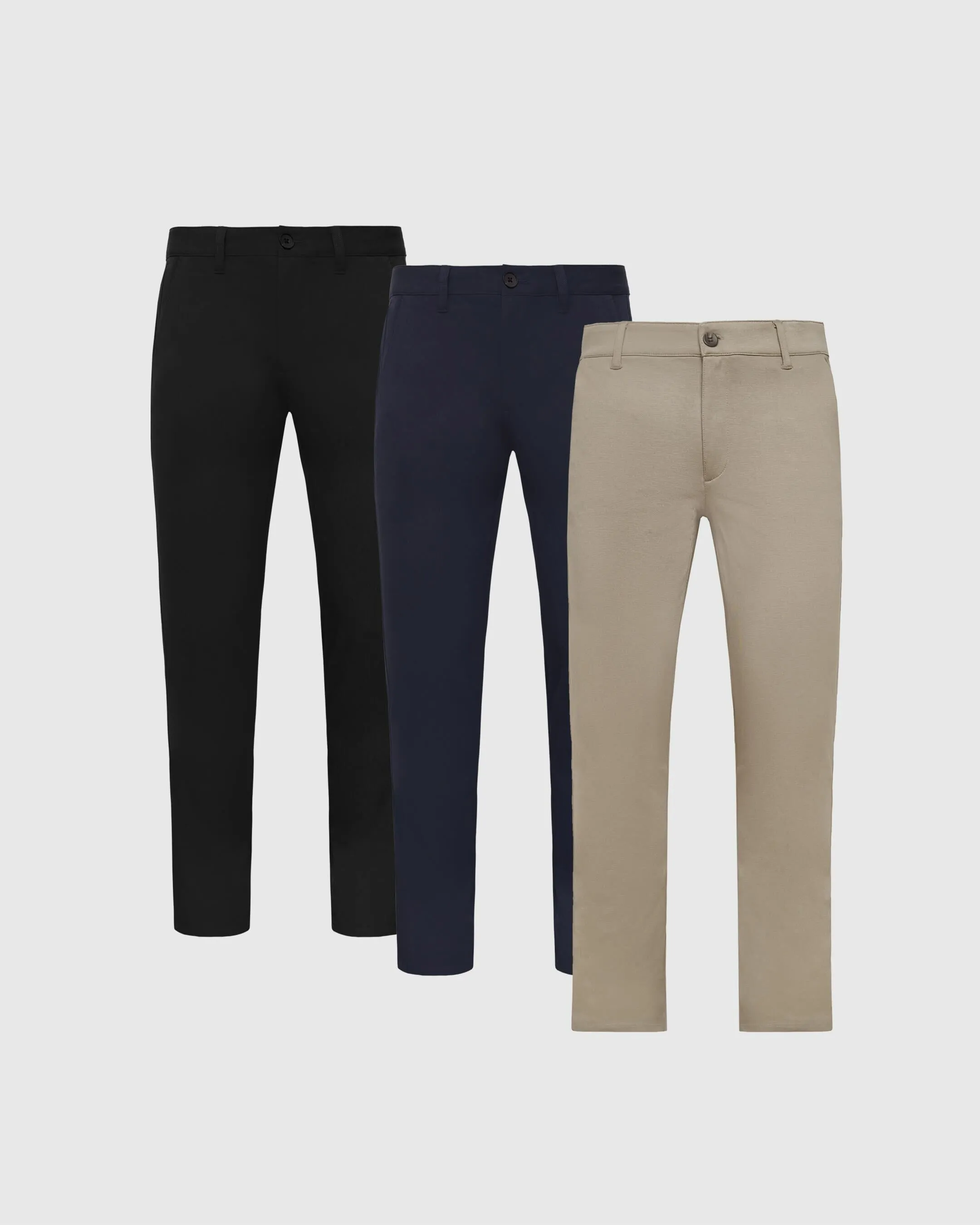 Neutral Slim Chino Pants 3-Pack sold by True Classic