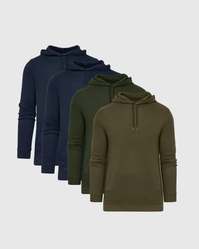 Variety Waffle Hoodie 4-Pack sold by True Classic