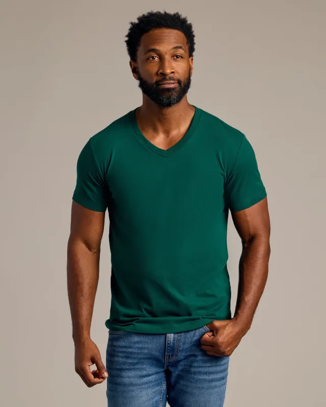 Viridian Classic V-Neck sold by True Classic