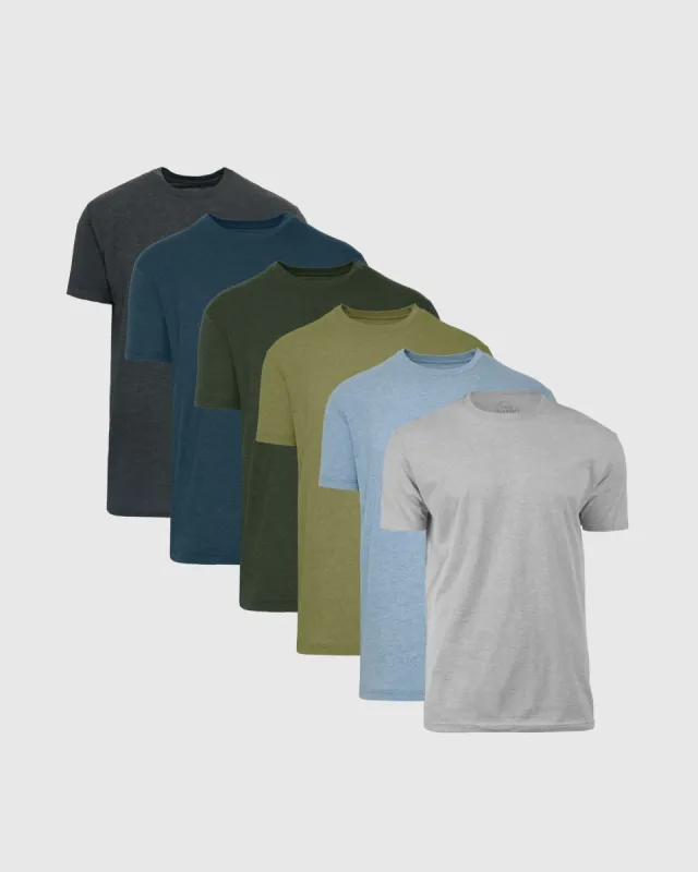 Nature Heather Classic Crew 6-Pack sold by True Classic