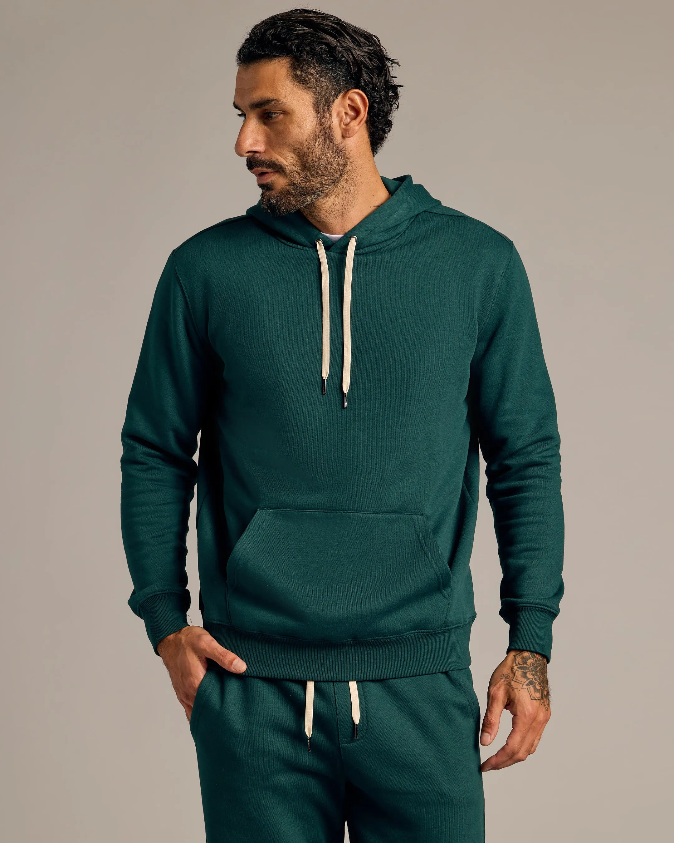 Emerald Pullover Fleece Hoodie & Jogger 2-Pack sold by True Classic product image thumbnail 2