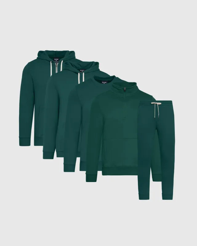 Emerald Fleece Outfit 5-Pack sold by True Classic