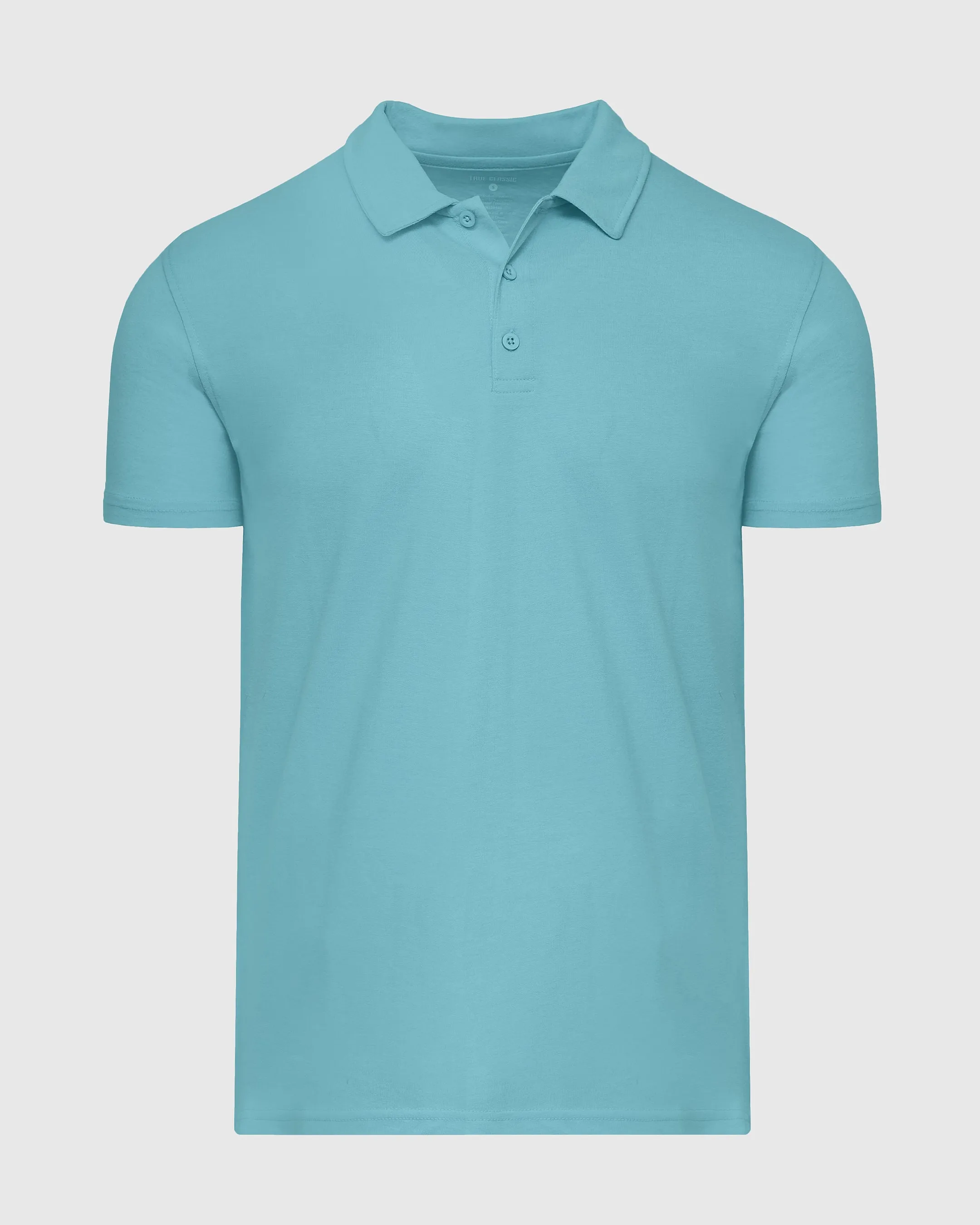 Dark Heather Harbor Short Sleeve Polo sold by True Classic product image thumbnail 2